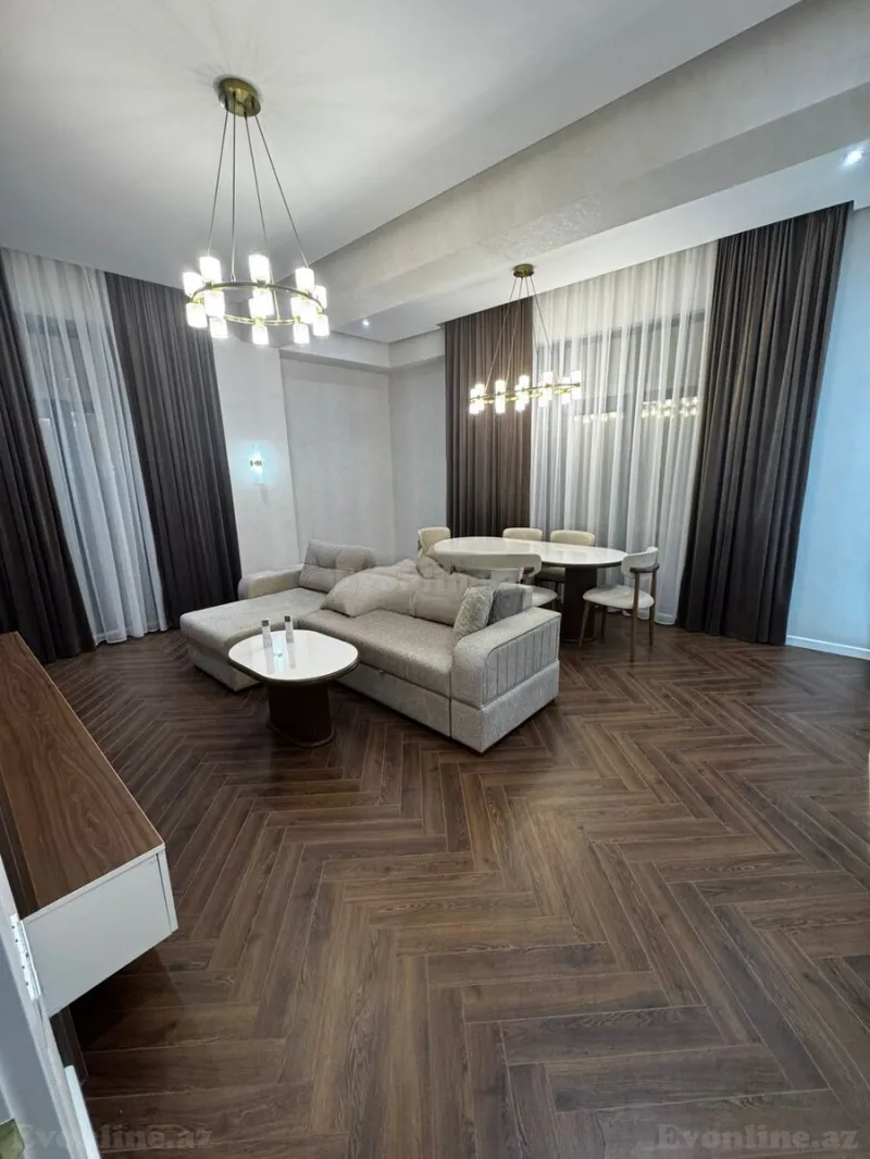 3 otaqlı Mənzil 130 m² Nəsimi r. Kirayə verilir