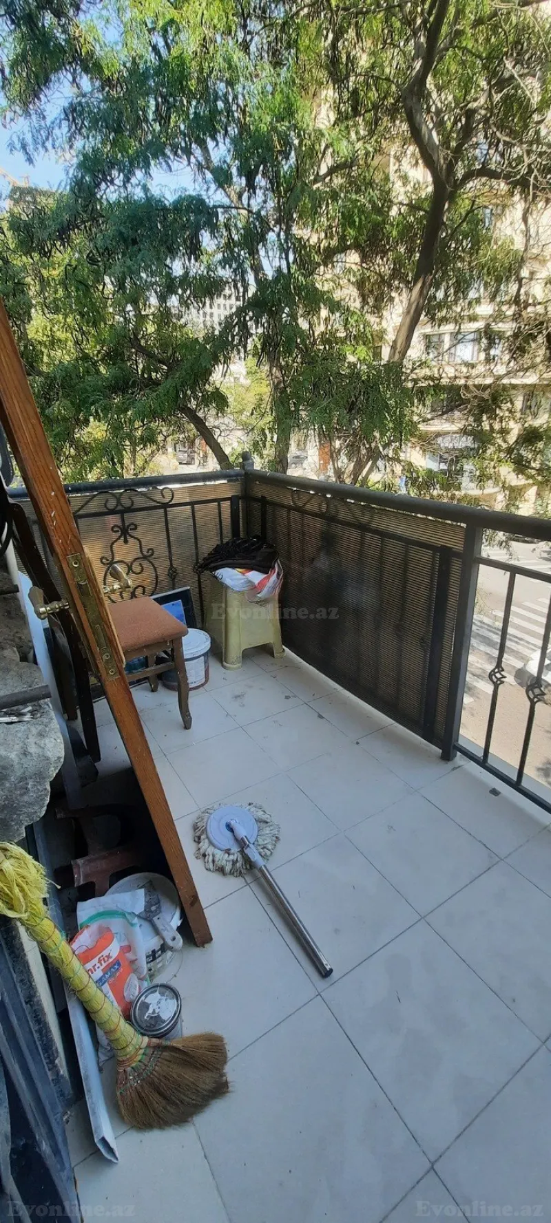 3 otaqlı köhnə tikili mənzil kirayə verilir — Nizami m., Bakı - şəkil 29
