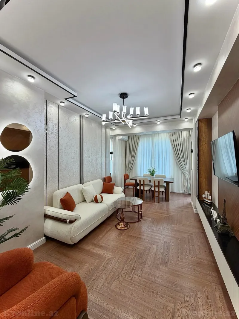 3 otaqlı Mənzil 101 m² Nərimanov r. Satılır