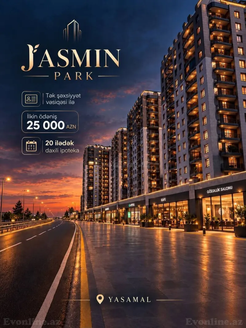 2 otaqlı Mənzil 84 m² Yeni Yasamal Satılır
