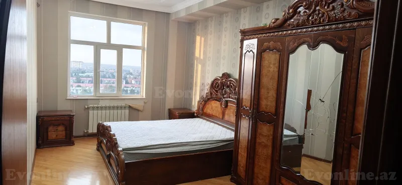 3 otaqlı yeni tikili mənzil kirayə verilir — Neftçilər m., Bakı - şəkil 7