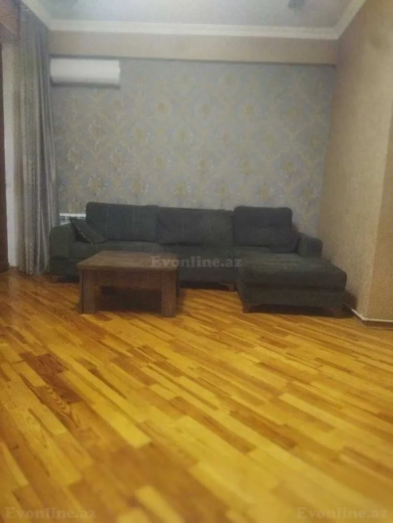 1 otaqlı yeni tikili mənzil kirayə verilir — Elmlər Akademiyası m., Bakı - şəkil 2