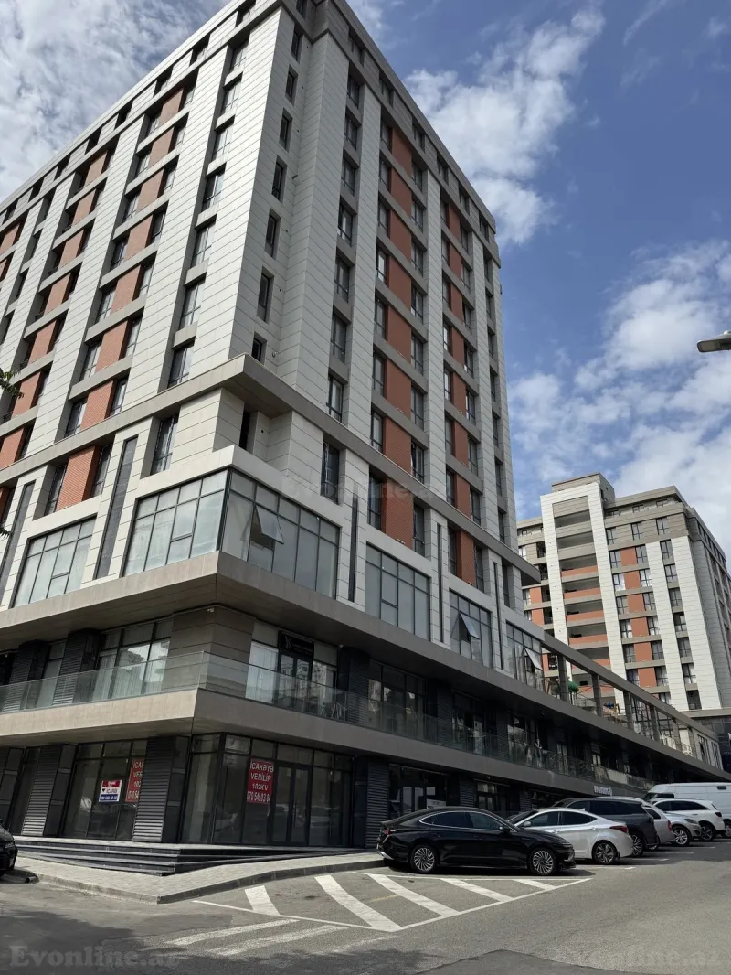 1 otaqlı Mənzil 54.3 m² Nizami m. Satılır