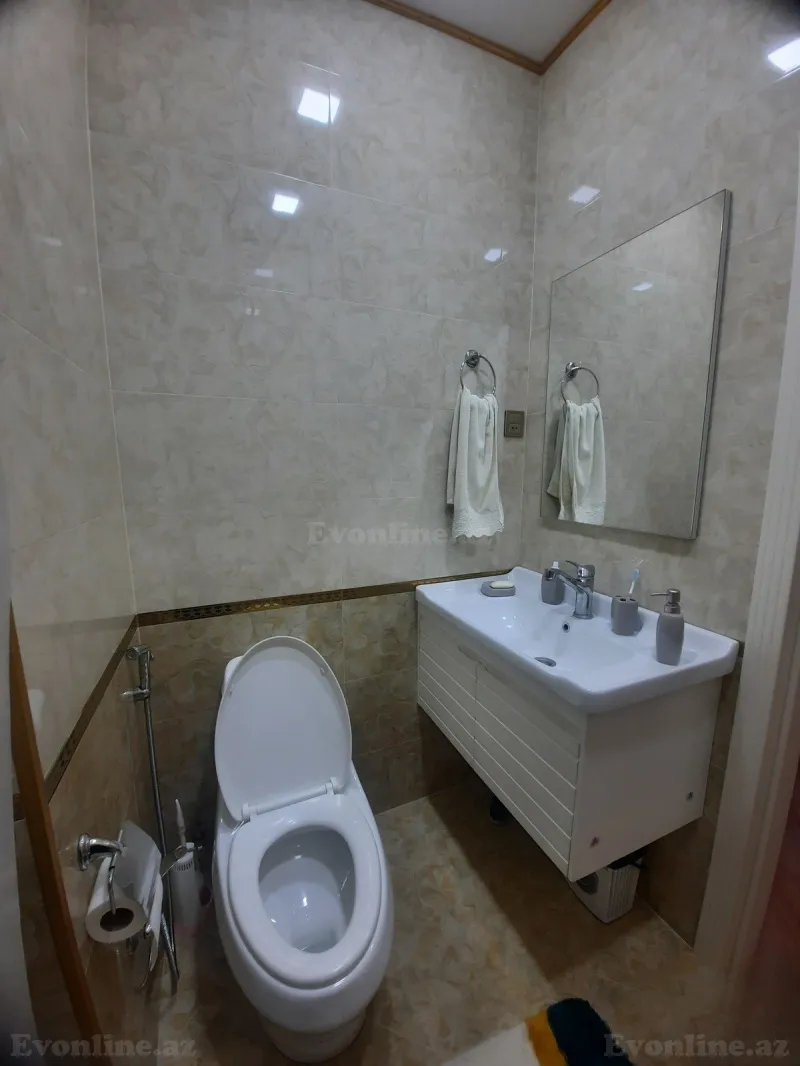 2 otaqlı yeni tikili mənzil kirayə verilir — Bakıxanov, Bakı - şəkil 7