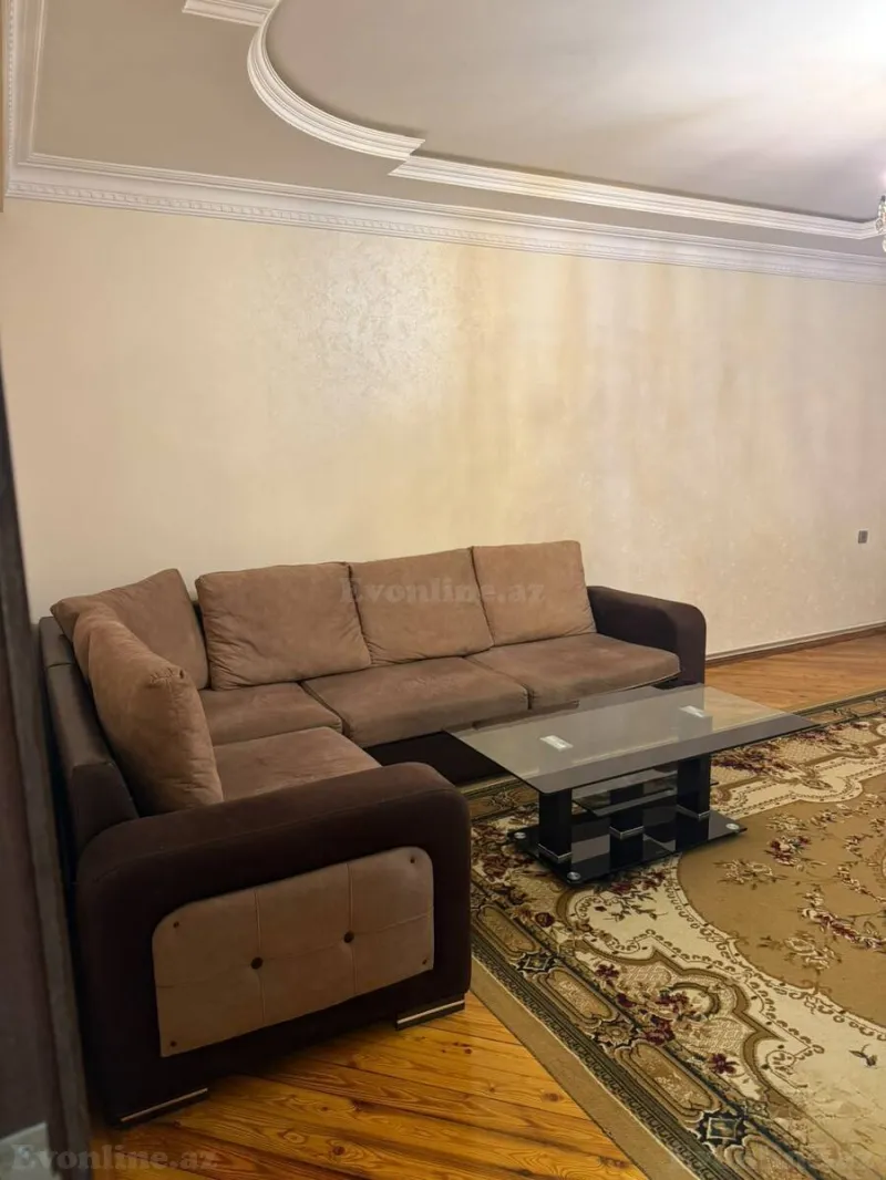 2 otaqlı yeni tikili mənzil kirayə verilir — Yeni Yasamal, Bakı - şəkil 3