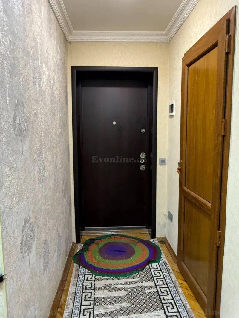 2 otaqlı yeni tikili mənzil kirayə verilir — Yeni Yasamal, Bakı - şəkil 9