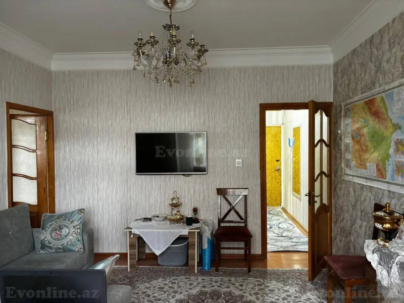 2 otaqlı köhnə tikili mənzil kirayə verilir — 8-ci mikrorayon, Bakı - şəkil 3