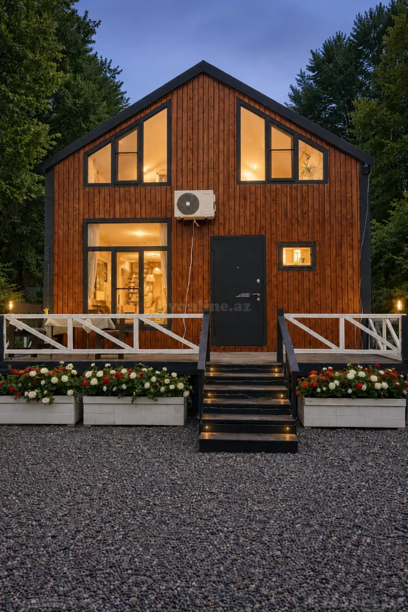 5 otaqlı həyət evi satılır — Qəbələ