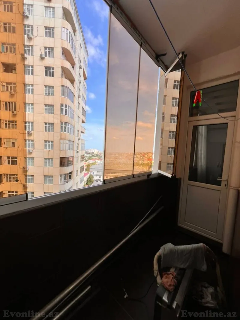 3 otaqlı yeni tikili mənzil kirayə verilir — Nizami r., Bakı - şəkil 9
