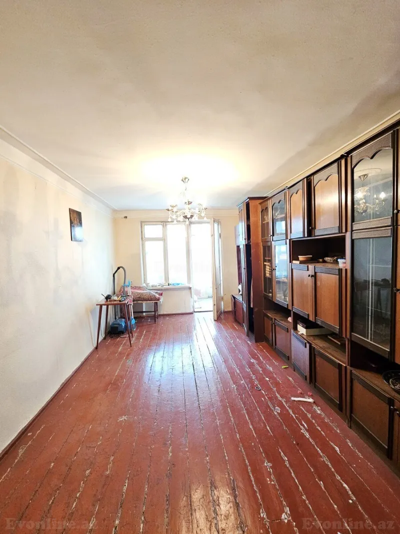 3 otaqlı köhnə tikili mənzil satılır — Qara Qarayev m., Bakı - şəkil 2