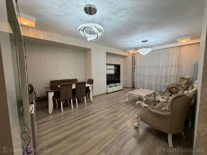 3 otaqlı yeni tikili mənzil kirayə verilir — 8 Noyabr m., Bakı - şəkil 4