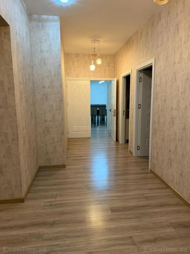3 otaqlı yeni tikili mənzil kirayə verilir — 8 Noyabr m., Bakı - şəkil 7