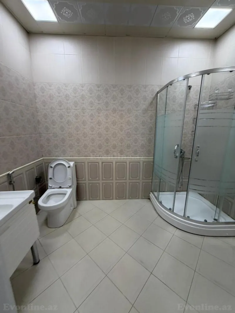 3 otaqlı yeni tikili mənzil kirayə verilir — 8 Noyabr m., Bakı - şəkil 9