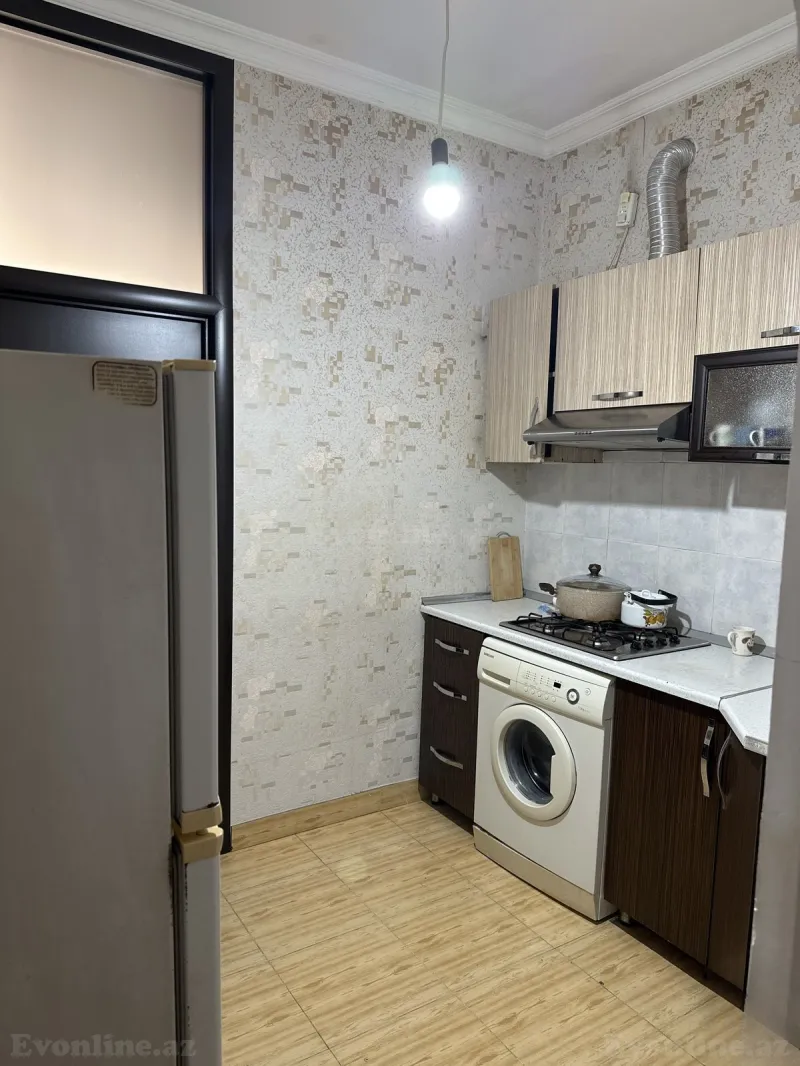 3 otaqlı yeni tikili mənzil kirayə verilir — Yeni Yasamal, Bakı - şəkil 2