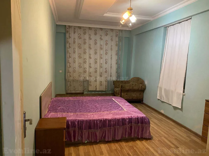 4 otaqlı yeni tikili mənzil kirayə verilir — İnşaatçılar m., Bakı - şəkil 3