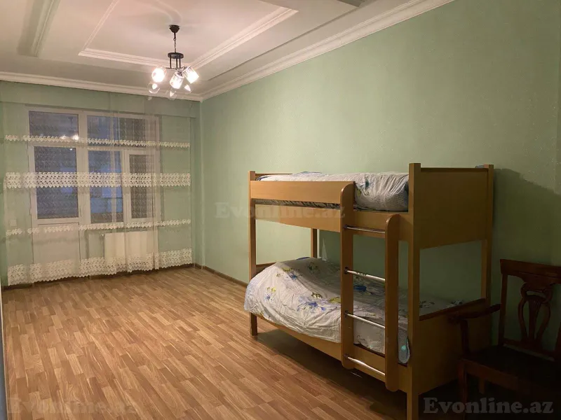 4 otaqlı yeni tikili mənzil kirayə verilir — İnşaatçılar m., Bakı - şəkil 4