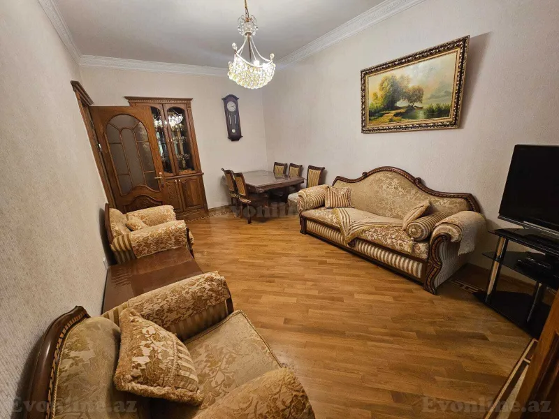 3 otaqlı Mənzil 85 m² Nərimanov r. Kirayə verilir