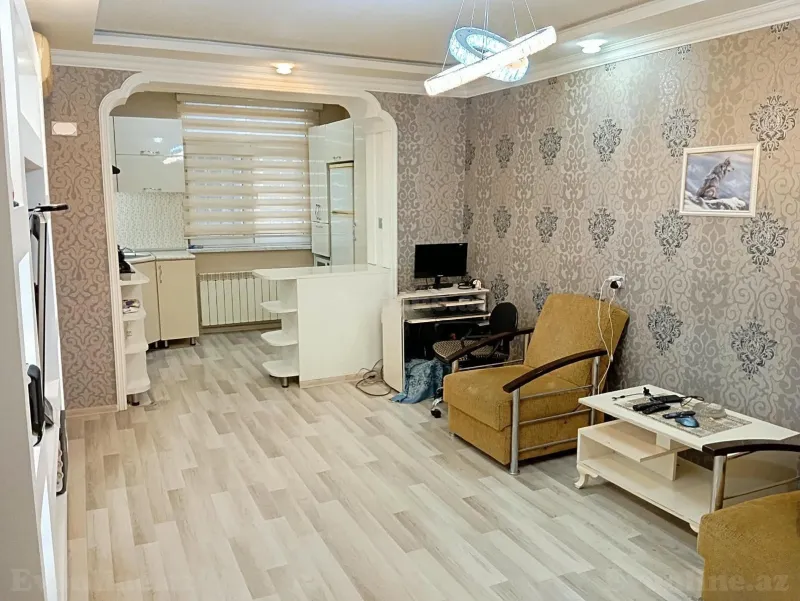 3 otaqlı köhnə tikili mənzil kirayə verilir — İnşaatçılar m., Bakı - şəkil 5