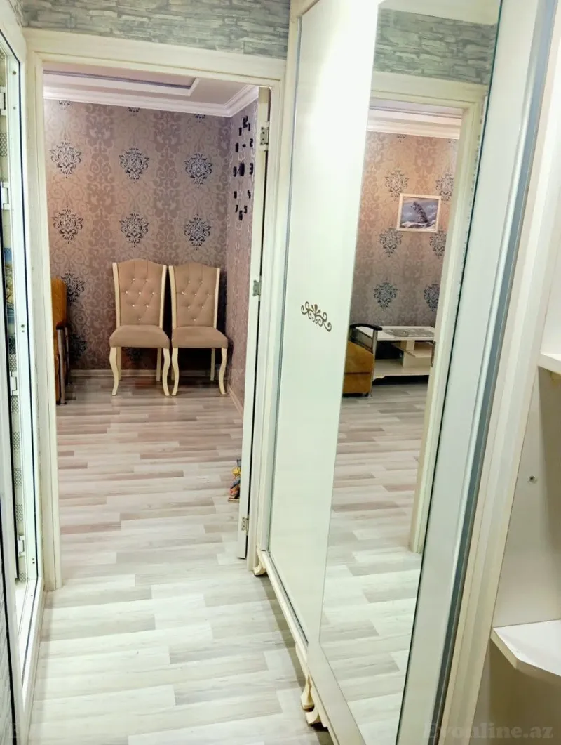 3 otaqlı köhnə tikili mənzil kirayə verilir — İnşaatçılar m., Bakı - şəkil 7