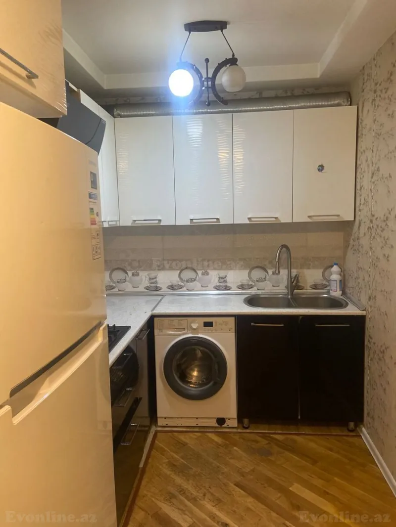 2 otaqlı yeni tikili mənzil kirayə verilir — Qara Qarayev m., Bakı - şəkil 4