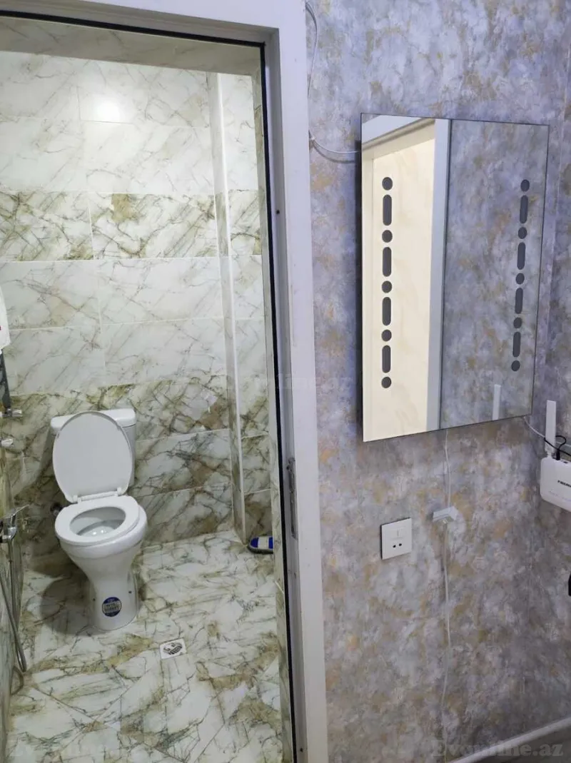 3 otaqlı yeni tikili mənzil kirayə verilir — Xırdalan - şəkil 2