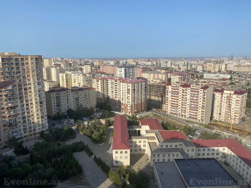 3 otaqlı yeni tikili mənzil satılır — Yeni Yasamal, Bakı - şəkil 24
