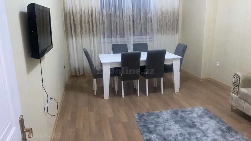 4 otaqlı yeni tikili mənzil kirayə verilir — Binəqədi, Bakı - şəkil 7