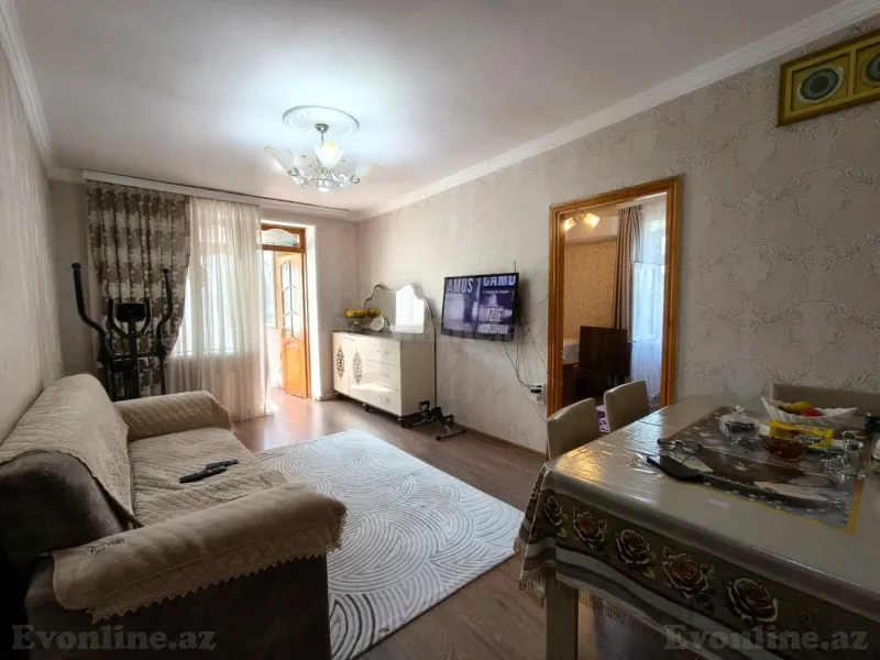 2 otaqlı Mənzil 55 m² Badamdar Satılır