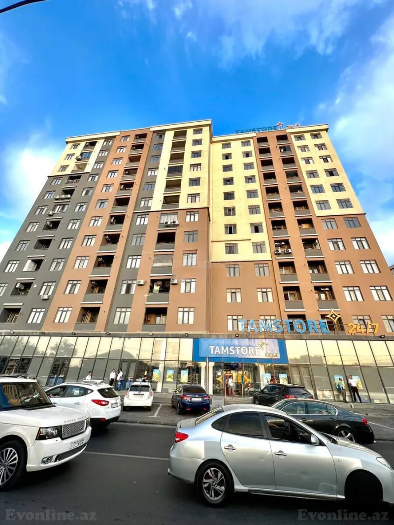 3 otaqlı yeni tikili mənzil satılır — Yeni Günəşli, Bakı - şəkil 2