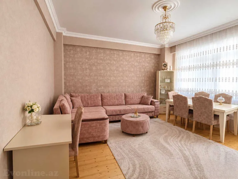 2 otaqlı Mənzil 52 m² Əhmədli Satılır