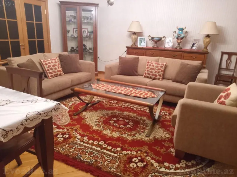 4 otaqlı yeni tikili mənzil kirayə verilir — Elmlər Akademiyası m., Bakı - şəkil 2