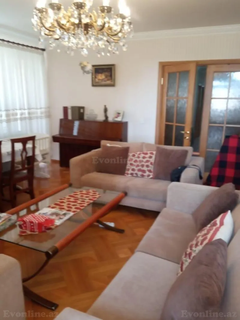4 otaqlı yeni tikili mənzil kirayə verilir — Elmlər Akademiyası m., Bakı - şəkil 5