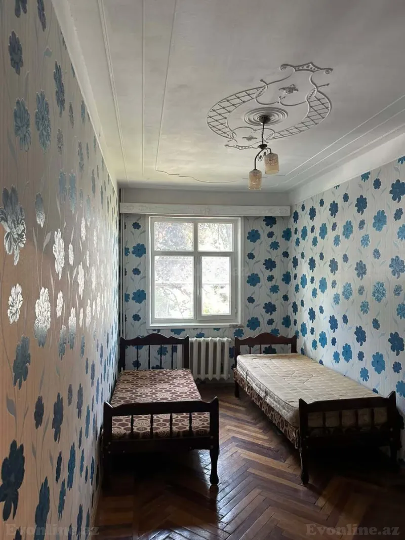 3 otaqlı köhnə tikili mənzil kirayə verilir — Memar Əcəmi m., Bakı - şəkil 4