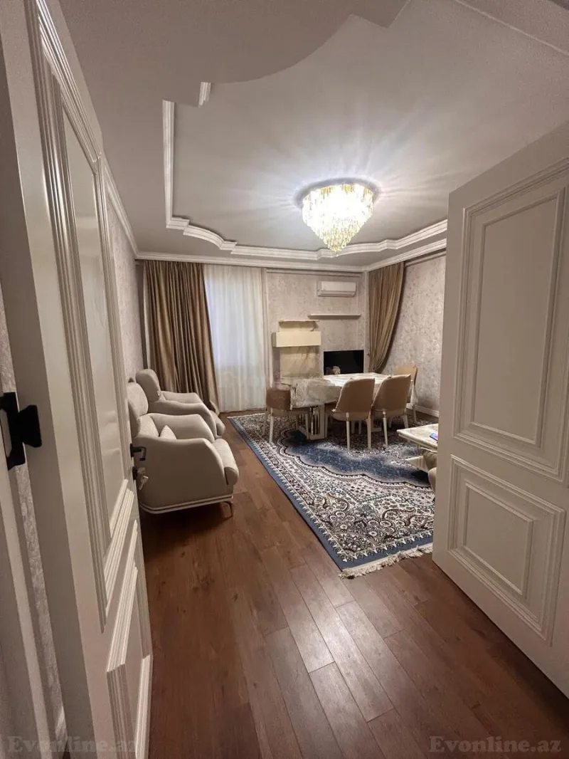 3 otaqlı yeni tikili mənzil kirayə verilir — Qara Qarayev m., Bakı - şəkil 2