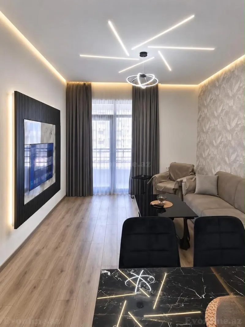 2 otaqlı Mənzil 70 m² Ağ şəhər Kirayə verilir