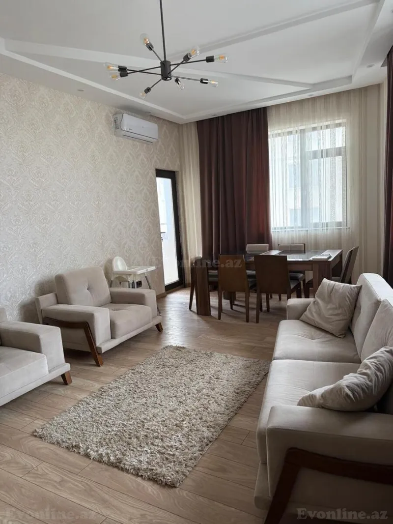 2 otaqlı yeni tikili mənzil kirayə verilir — Nəsimi r., Bakı - şəkil 4