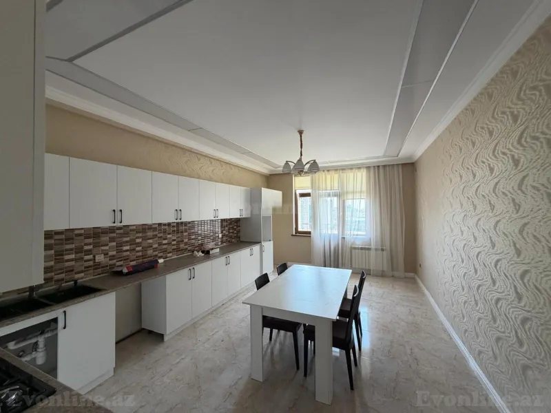 4 otaqlı yeni tikili mənzil kirayə verilir — 8 Noyabr m., Bakı - şəkil 13
