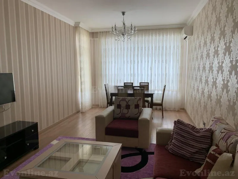 2 otaqlı yeni tikili mənzil kirayə verilir — Xətai r., Bakı - şəkil 2