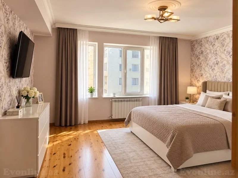 2 otaqlı Mənzil 60 m² Elmlər Akademiyası m. Satılır