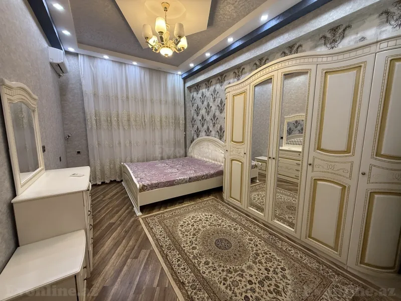 2 otaqlı yeni tikili mənzil kirayə verilir — Bayıl, Bakı - şəkil 15