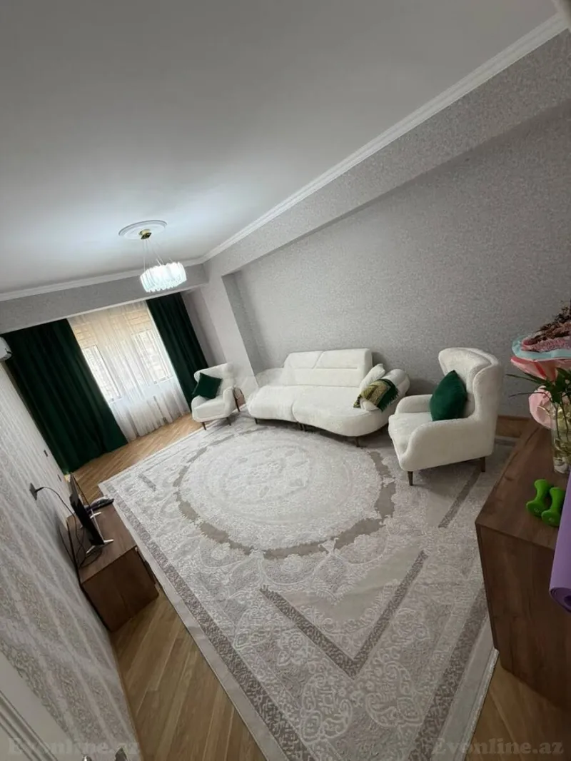 3 otaqlı Mənzil 129.4 m² Səbail r. Satılır