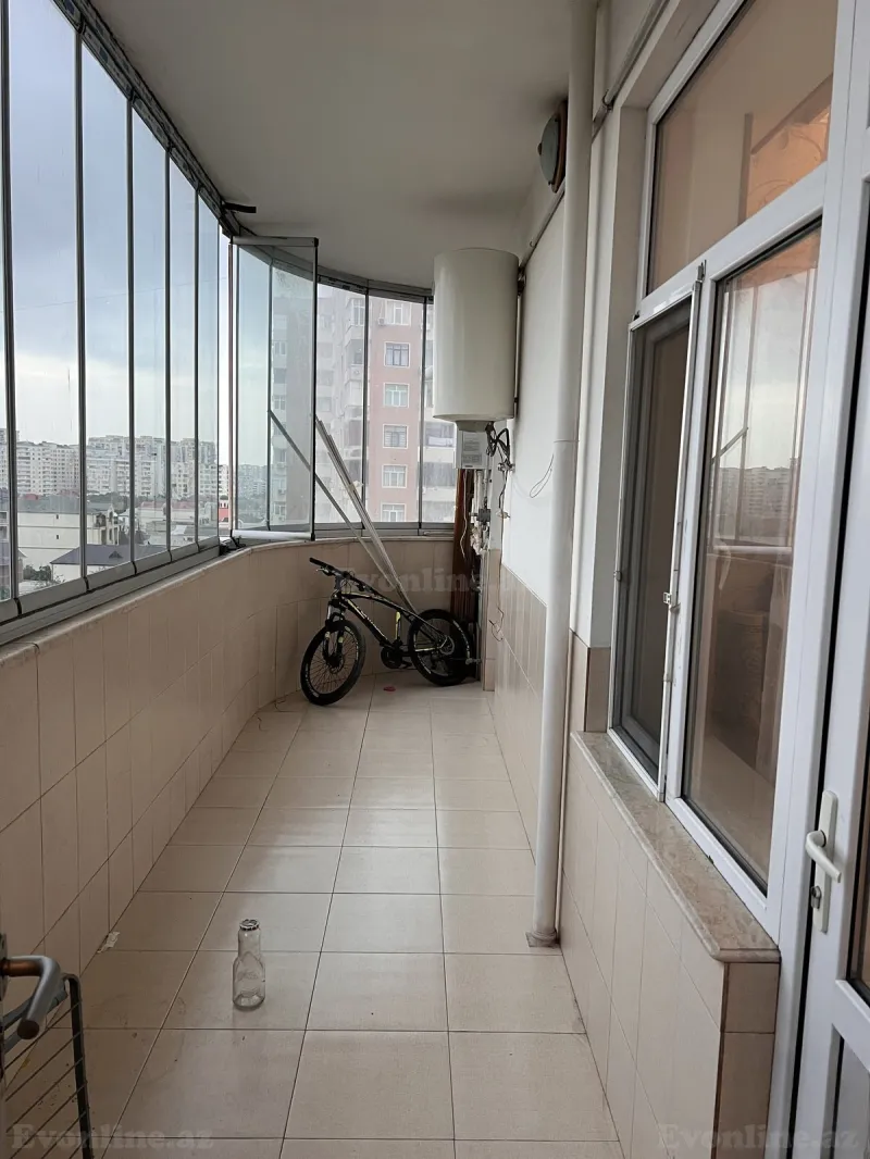 3 otaqlı yeni tikili mənzil kirayə verilir — Memar Əcəmi m., Bakı - şəkil 20
