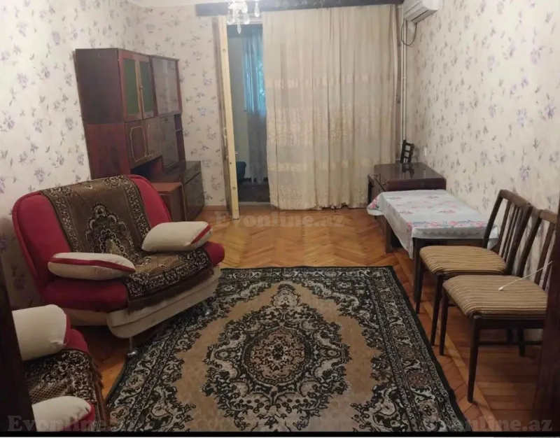 2 otaqlı köhnə tikili mənzil kirayə verilir — İnşaatçılar m., Bakı - şəkil 3