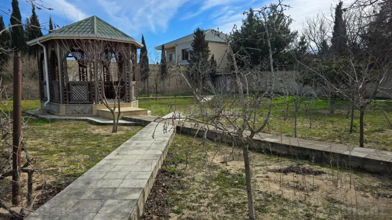 4 otaqlı həyət evi satılır — Novxanı, Bakı - şəkil 27