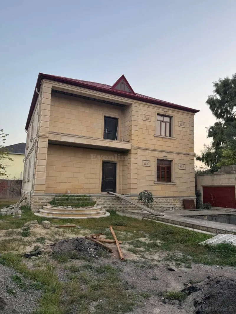 8 otaqlı Həyət evi 250 m² Buzovna Satılır