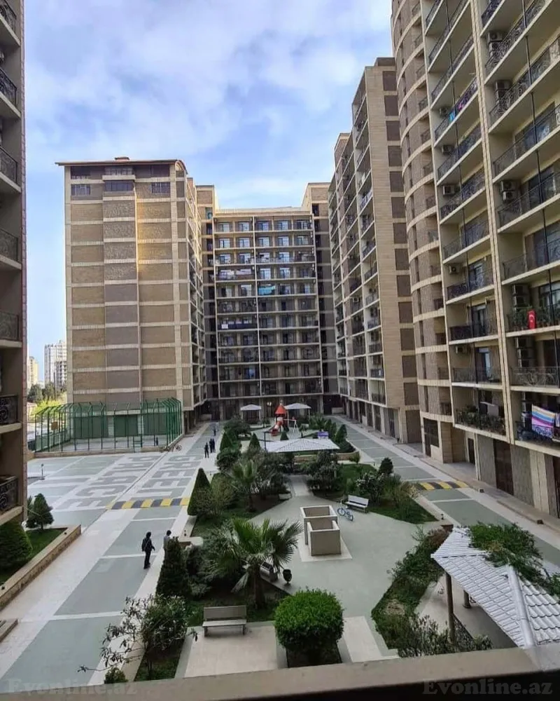 4 otaqlı yeni tikili mənzil kirayə verilir — Nərimanov r., Bakı - şəkil 10