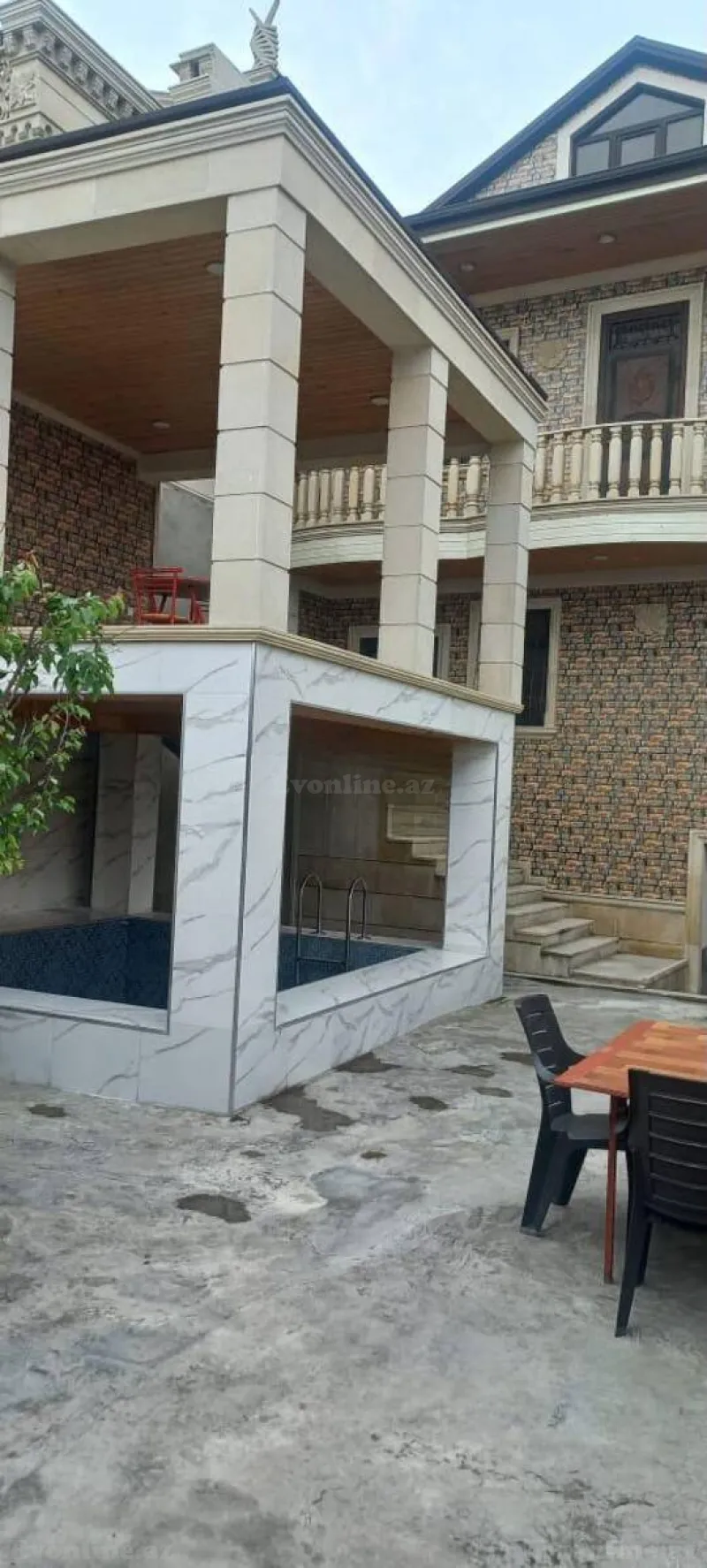 6 otaqlı həyət evi satılır — Novxanı, Bakı - şəkil 15