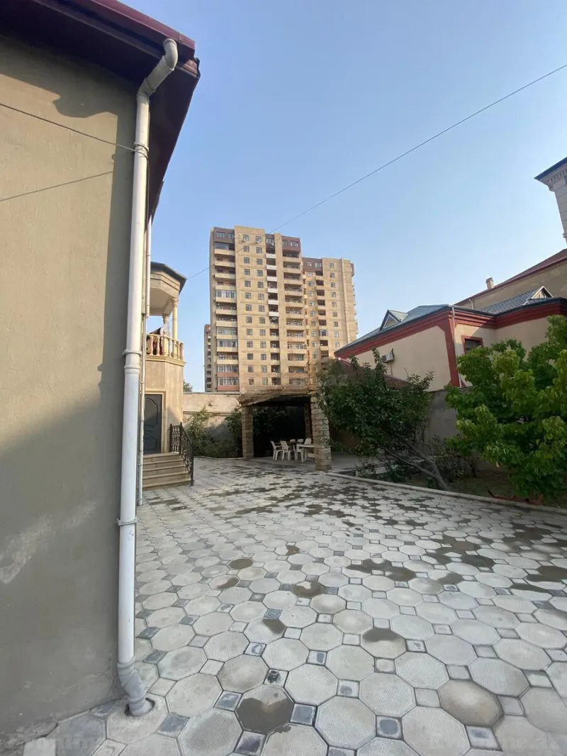 6 otaqlı həyət evi satılır — Həzi Aslanov, Bakı - şəkil 21