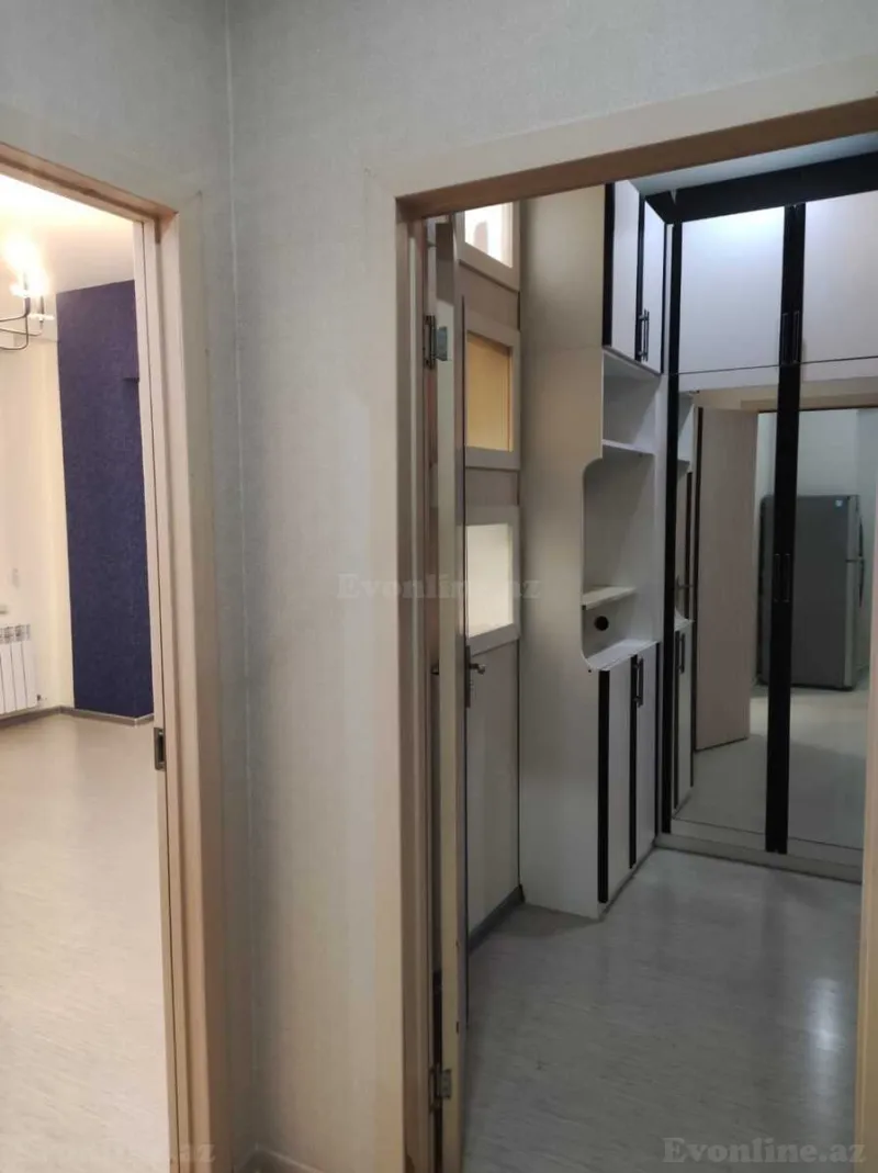 2 otaqlı yeni tikili mənzil kirayə verilir — Qara Qarayev m., Bakı - şəkil 9