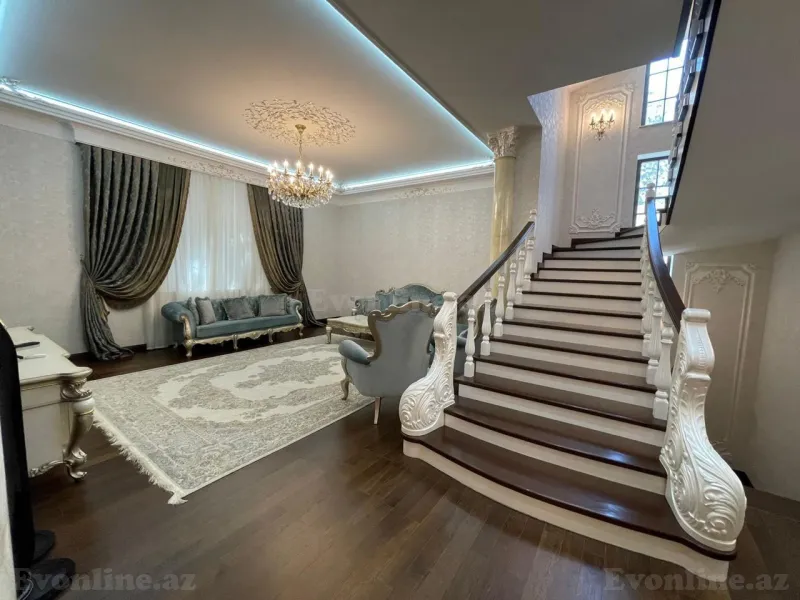 8 otaqlı həyət evi satılır — Badamdar, Bakı - şəkil 6